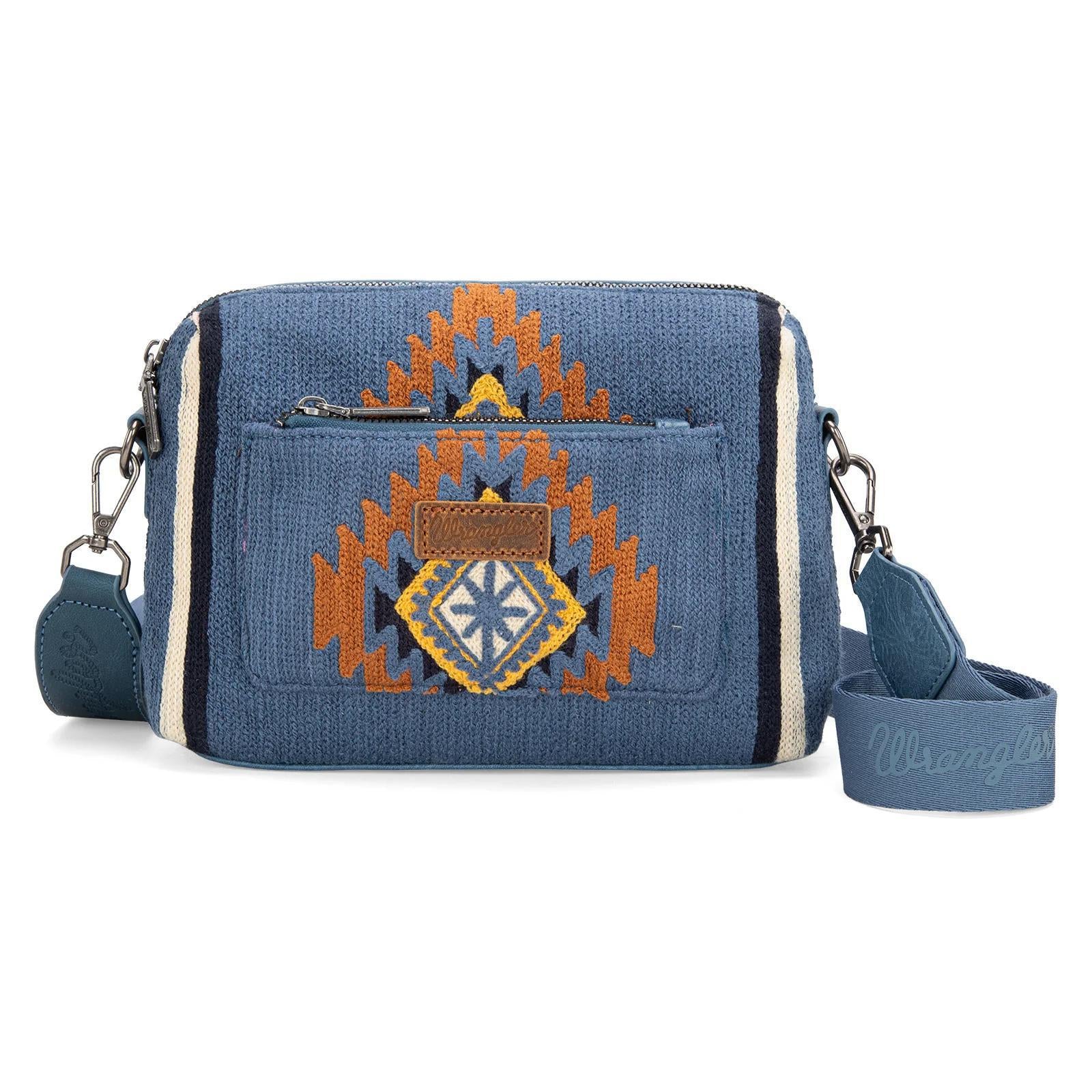 Wrangler Southwestern Knitted Crossbody Bag