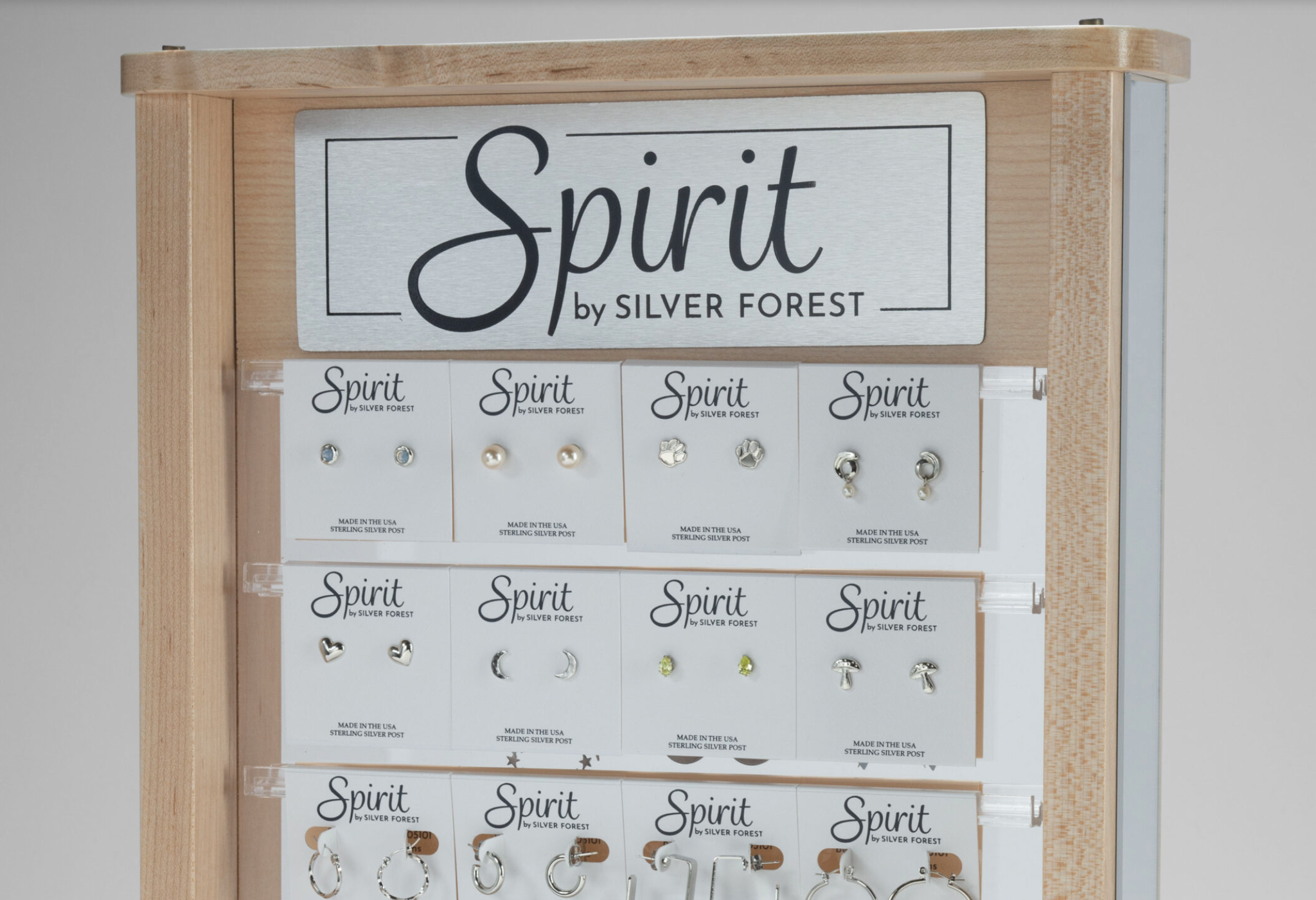 Silver Forest Earrings #5