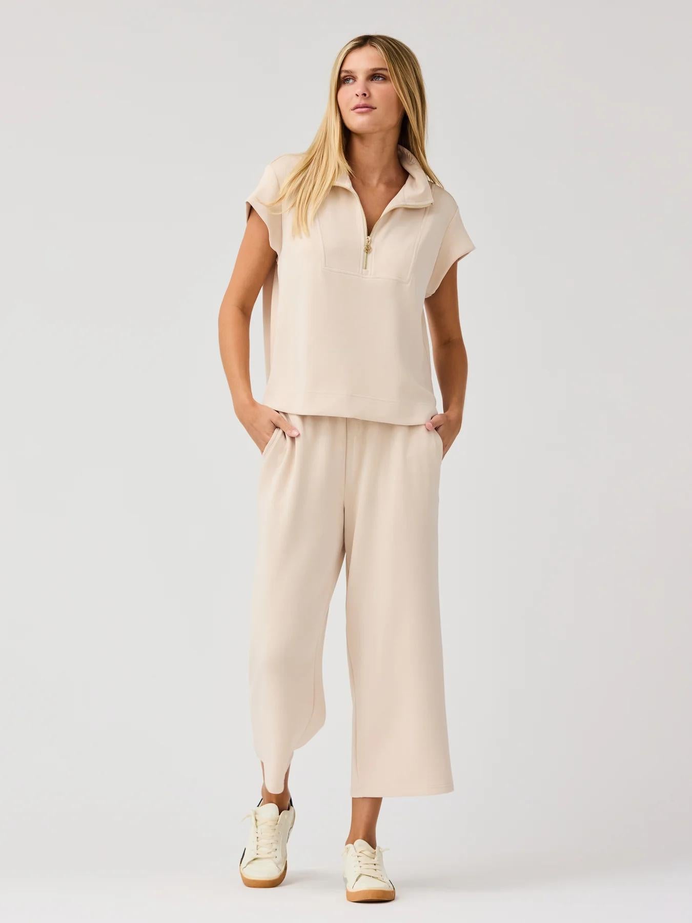 Sabrina Cropped Pants | Sand