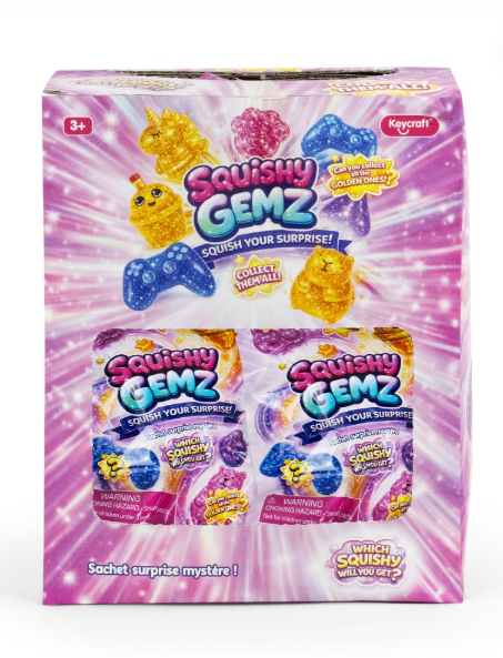 Squishy Gemz Mystery Sensory Toys Grab Bin