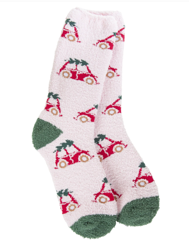 Holdiay Bug Holiday Cozy Crew Socks
