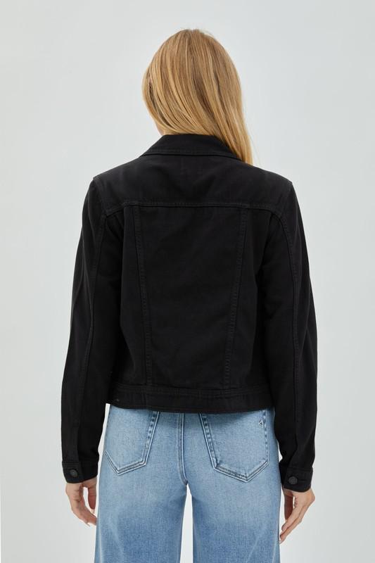 Dakato Black Denim Jacket