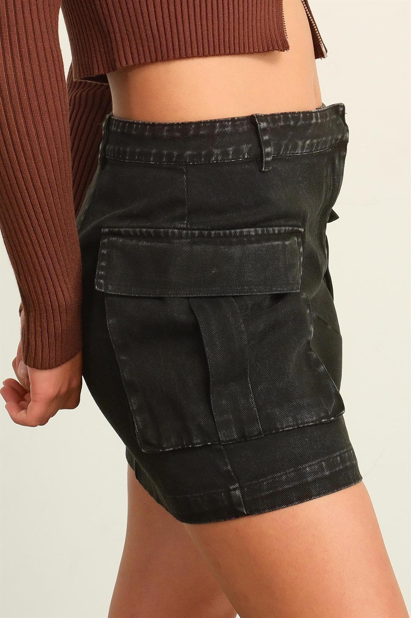 Cargo Mini Skirt