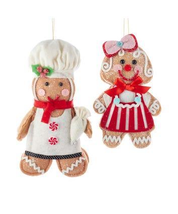 Stuffed Gingerbread Ornament