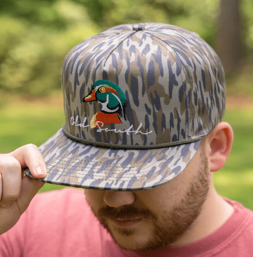 Wood Duck Head Osland Camo - Trucker Hat