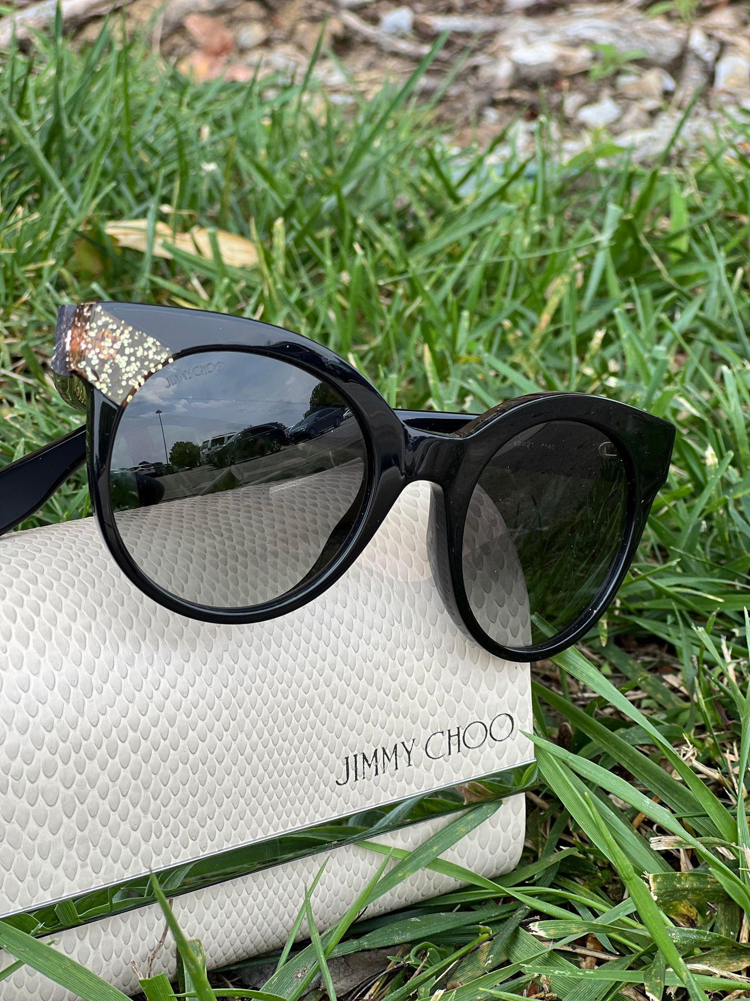 Jimmy Choo Mirta/S Black Sunglasses