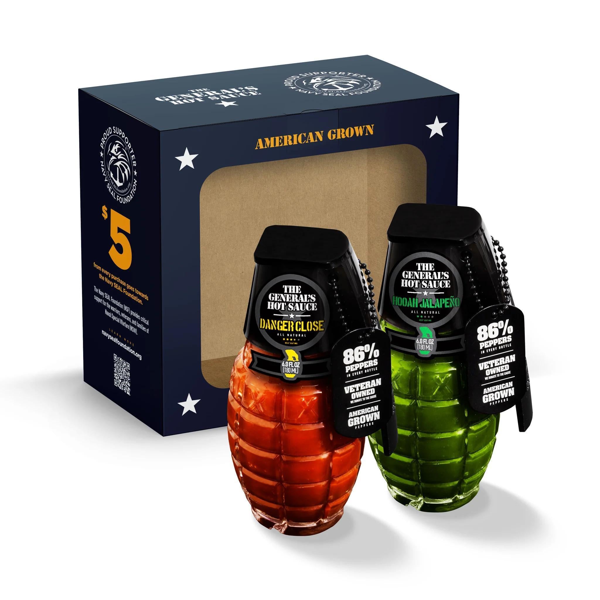 The Generals Hot Sauce - Foundation Gift Box
