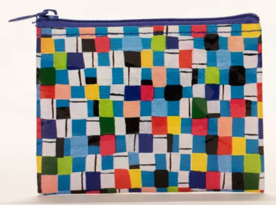 Checkerboard Coin Purse