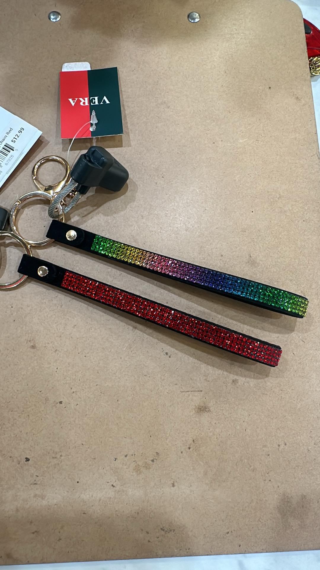Rhinestone Keychain