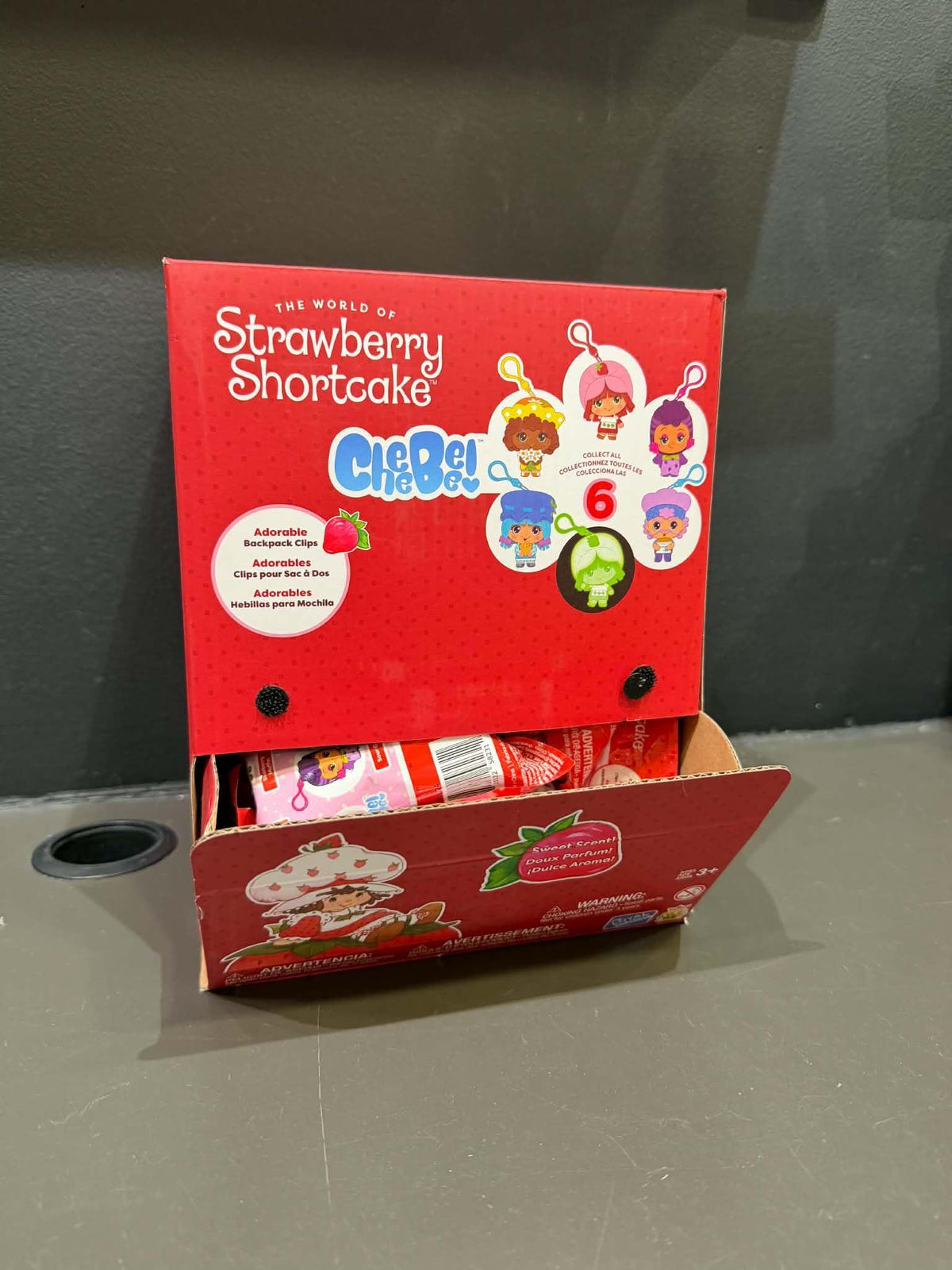 Strawberry Shortcake Blind Bag CheeBee Keychain