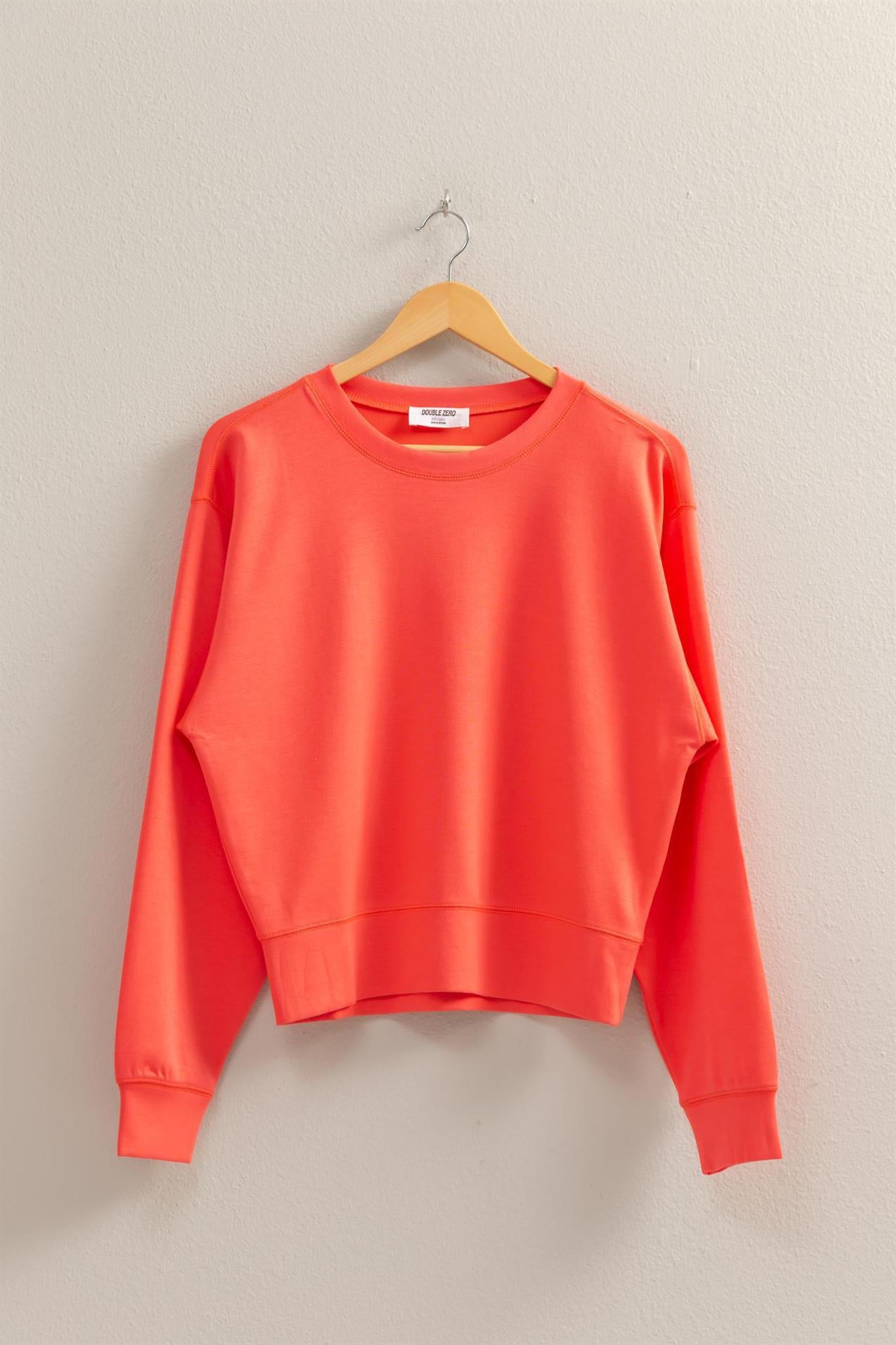 Relaxed Long Sleeve Sweatshirt