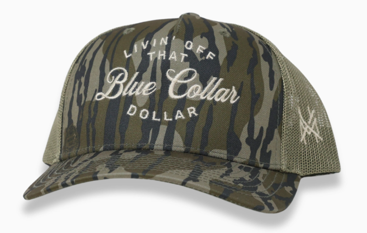 Blue Collar Dollar Trucker Hat