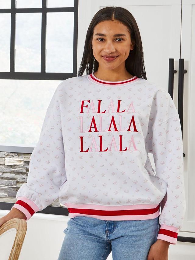 SS Fa-La-La Crewneck