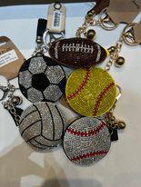 Sports Bling Keychain