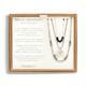 Your Journey Beaded Love Necklace Black