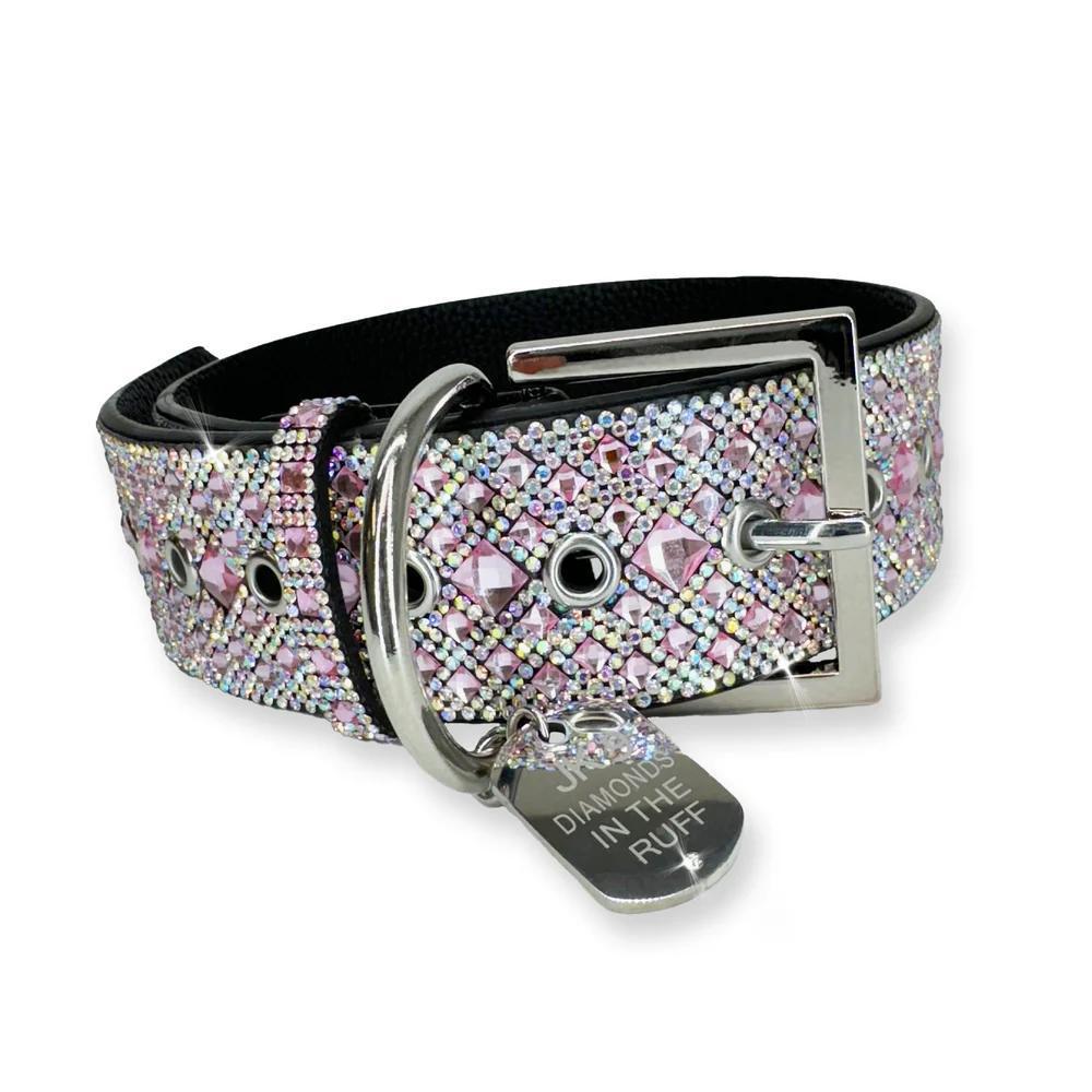Diamond In the Ruff Dog Collar - PINK