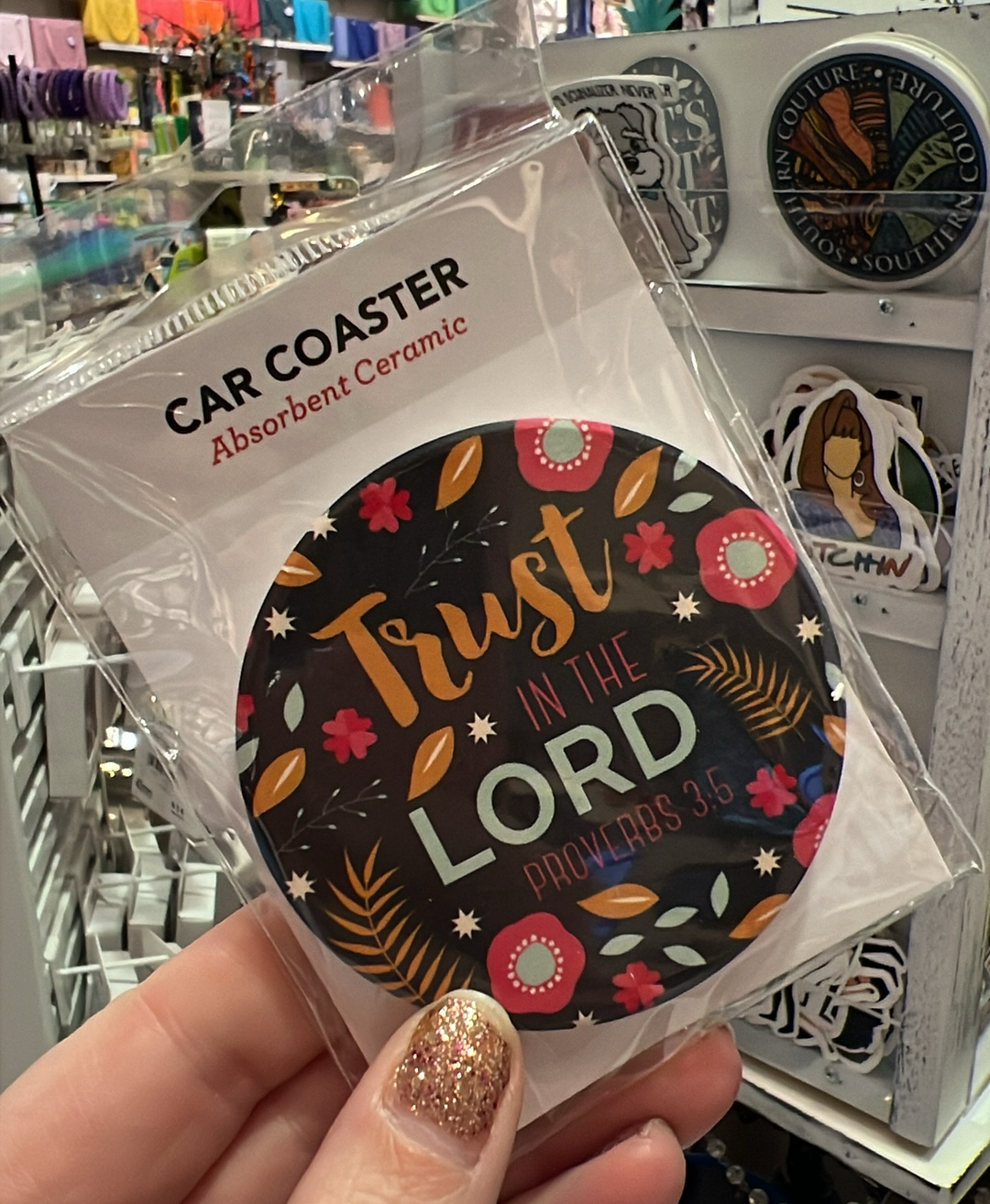 Trust In The Lord Car Coaster