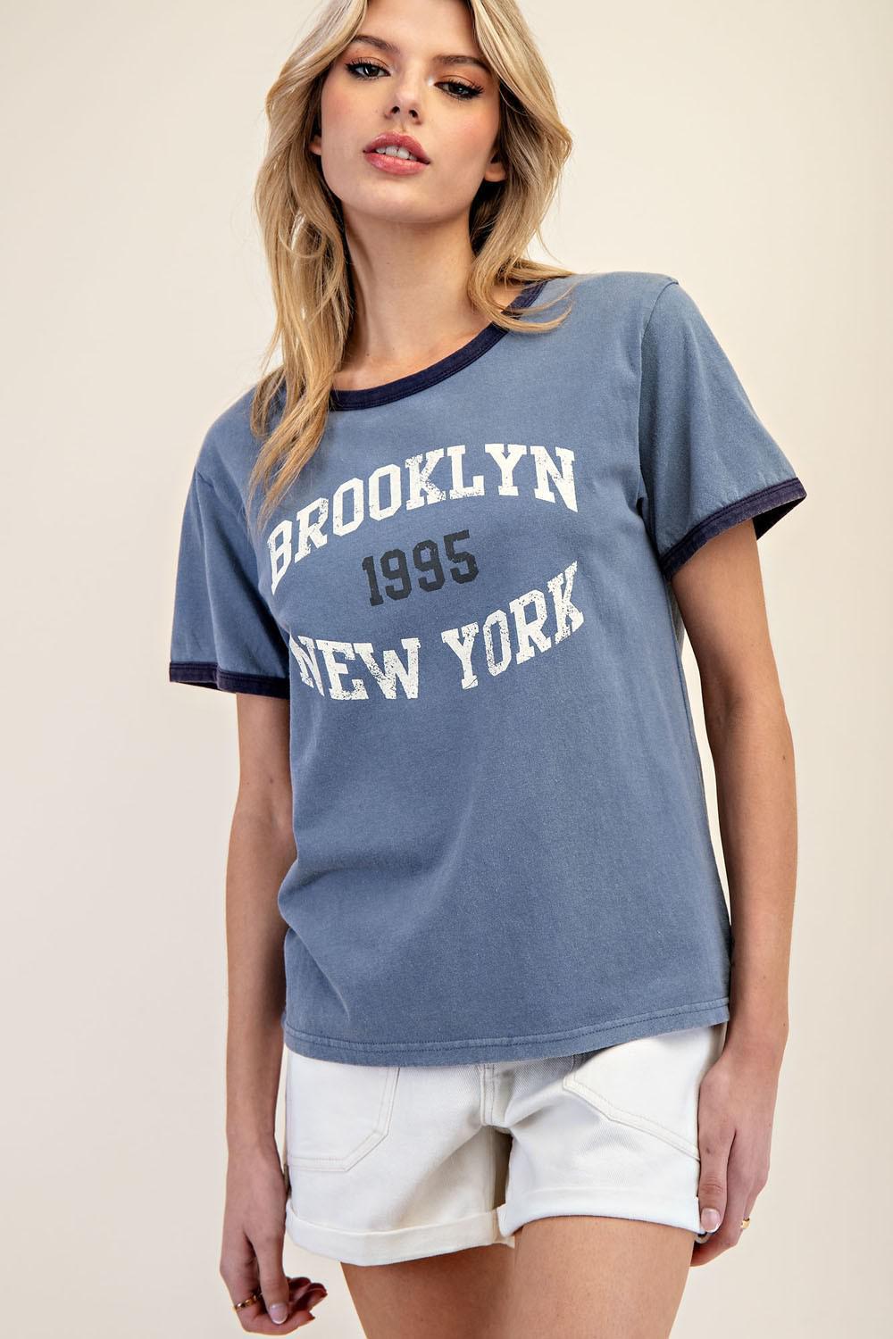 Brooklyn Printed Short Sleeve T-shirt
