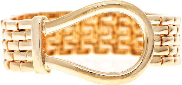 Basketweave Stirrup Bracelet