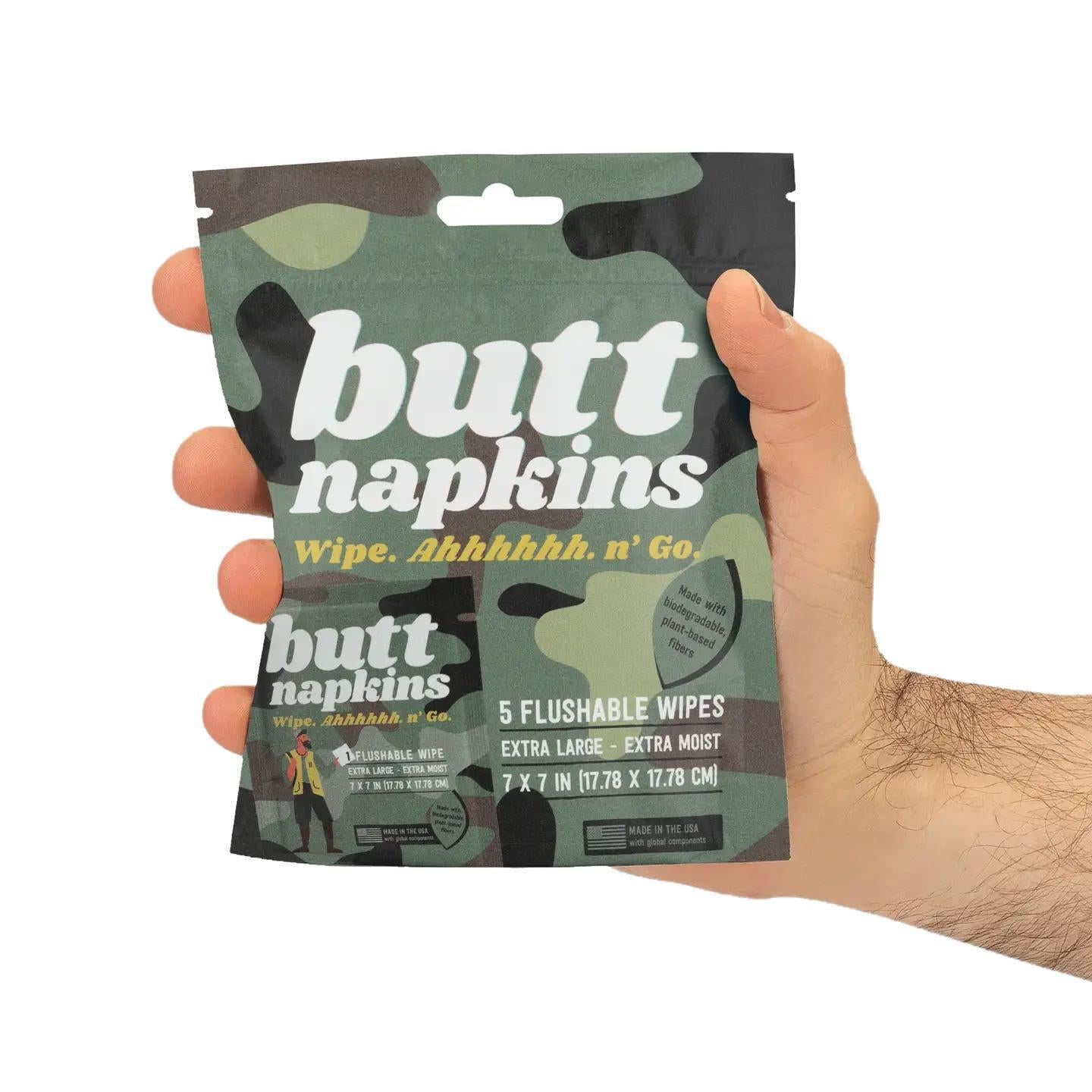 Hunting Butt Napkins