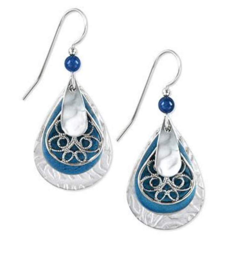 Silver Forest Earrings #1