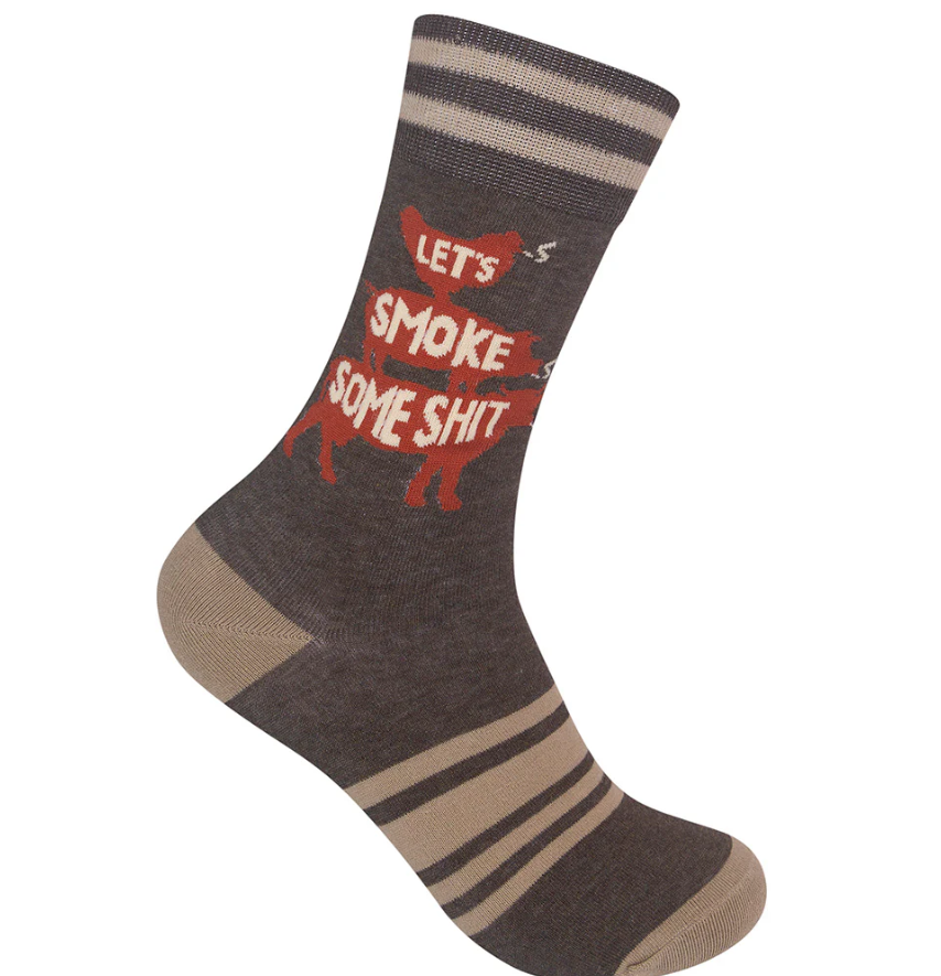 Let's Smoke Some Shit Socks