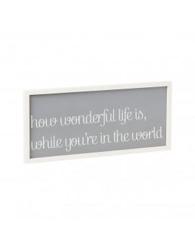 How Wonderful Framed Sign