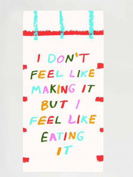 Don't Feel Like It Dish Towel