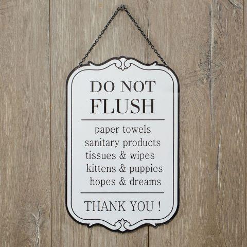 Bathroom Etiquette Sign