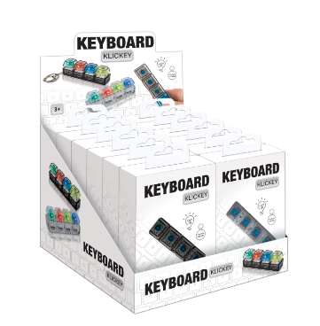 KEYBOARD KLICK-BLK/CLR
