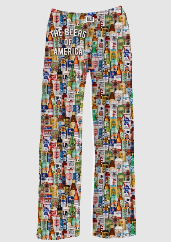 Beers Of America Pajama Pants