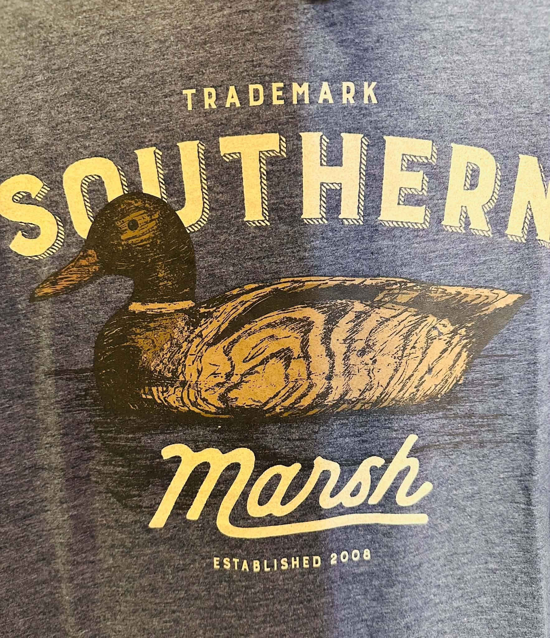 SEAWASH TEE - Vintage Duck Decoy - Washed Navy