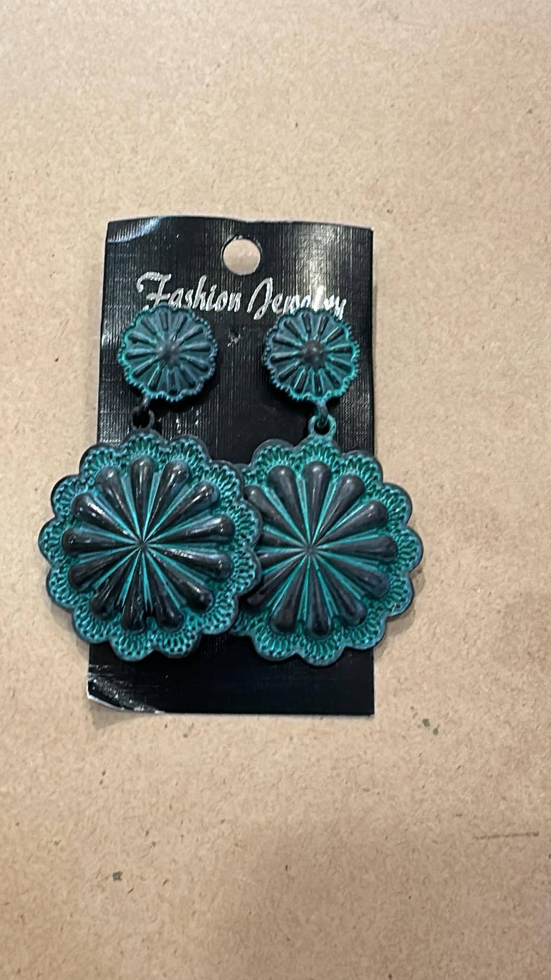 Antique Western Earrings