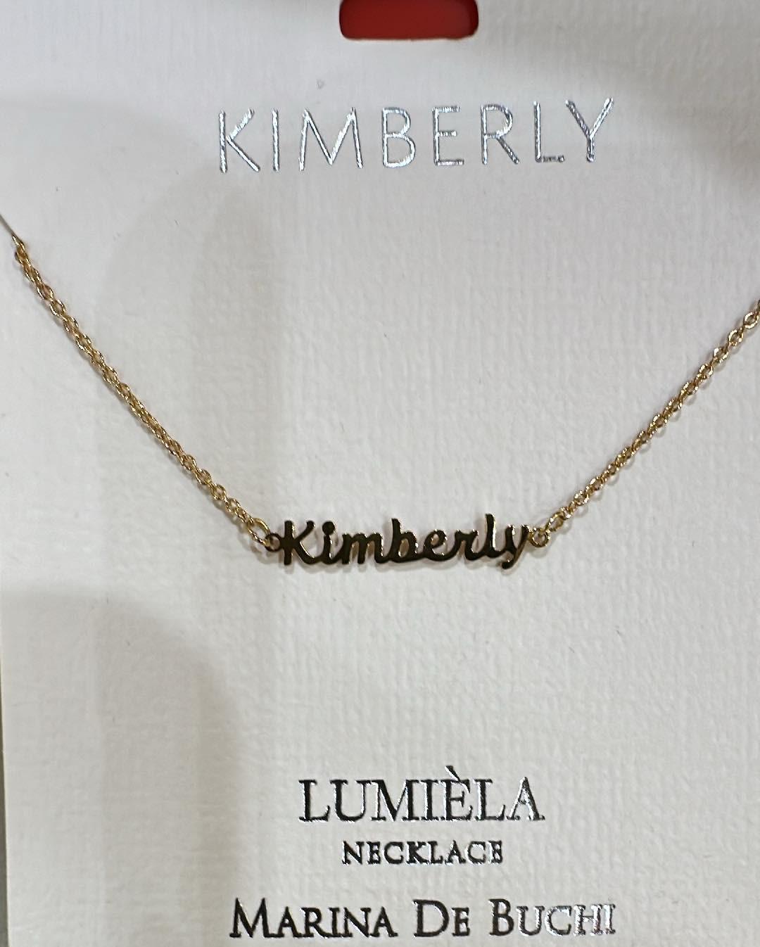 Lumiela Kimberly Name Necklace