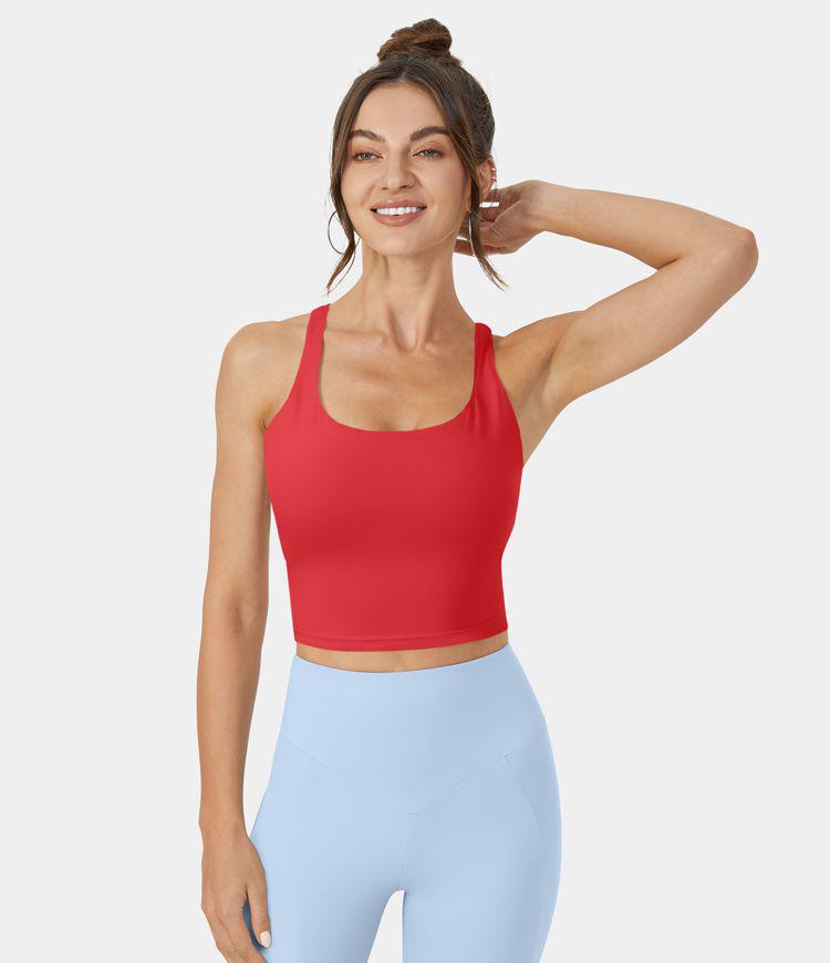 Crisscross Bittersweet Tank