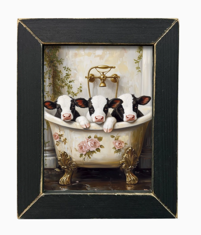 Funny Bathtub Framed Images