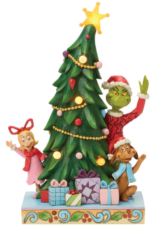Grinch, Cindy, Max Peeking