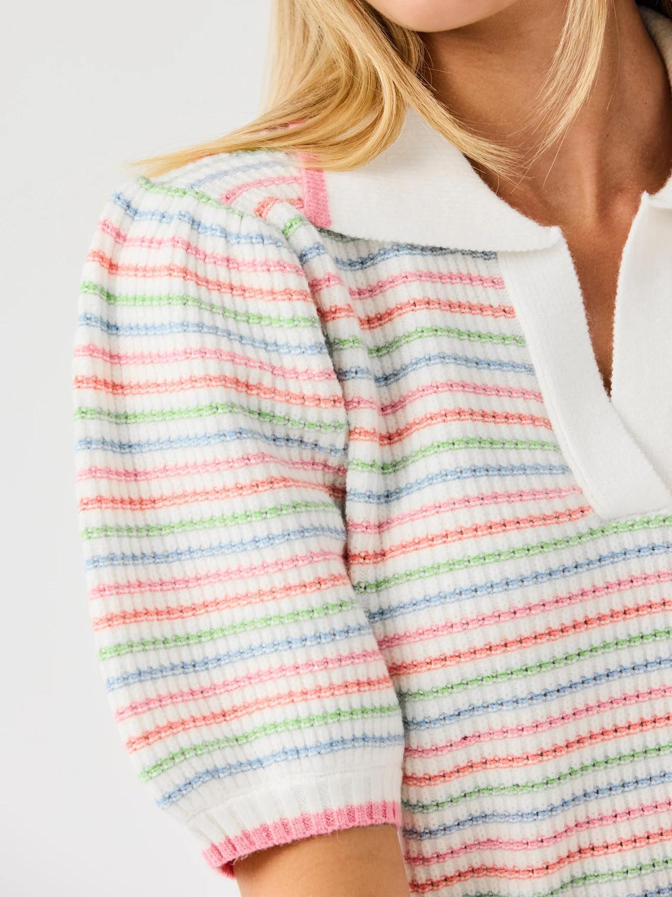 Emma Sweater | Ivory Multi