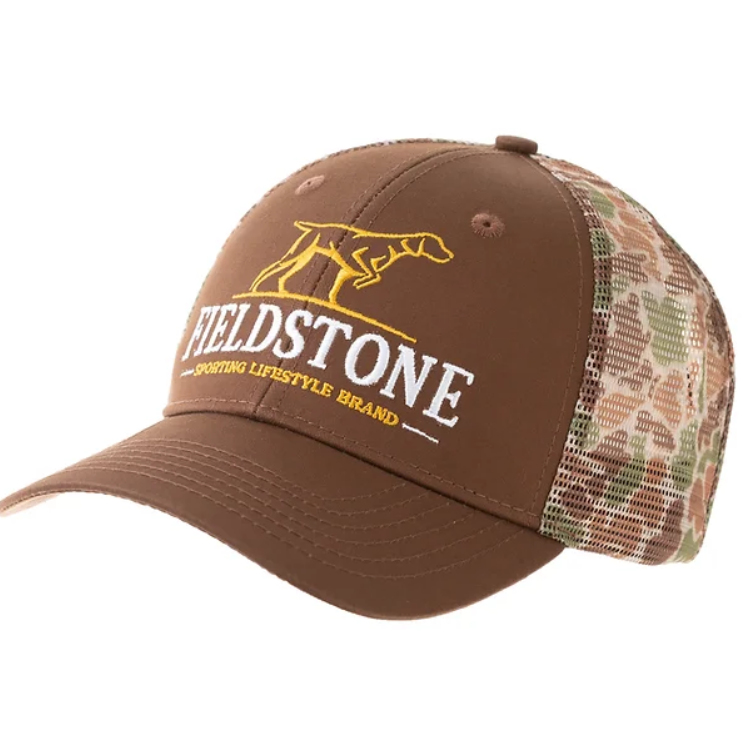 Fieldstone Camo Logo Hat