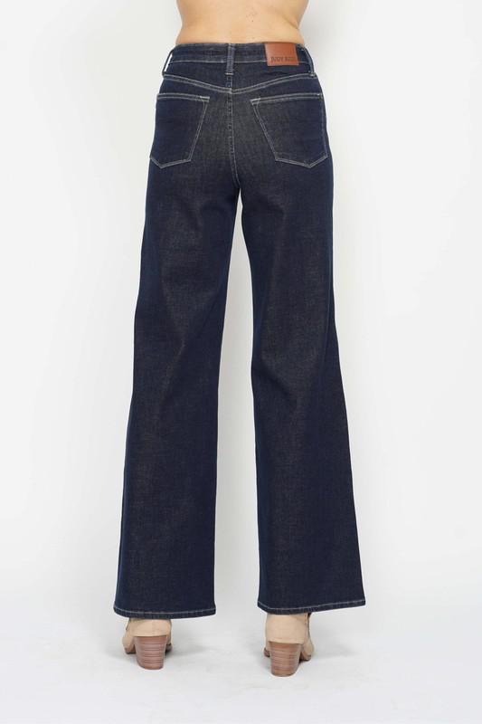 Judy Blue Retro Wide Rinse Jeans