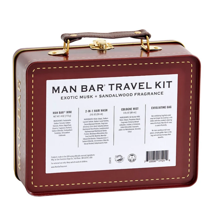Man Bar Travel Kit - Exotic Musk & Sandalwood