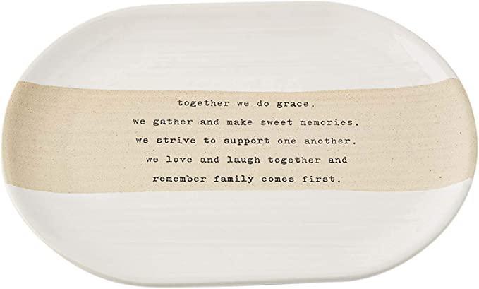 Stoneware Together Plate