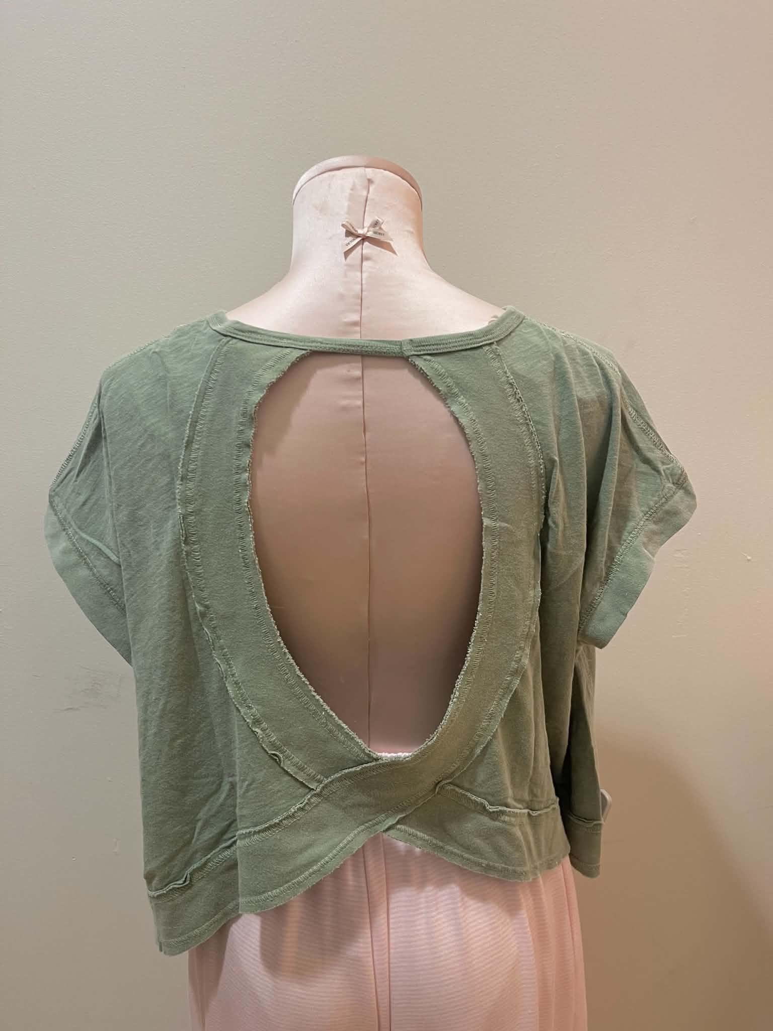 Open-Back Cotton Top