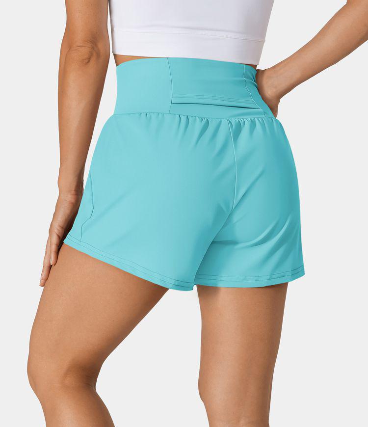 Loka Blue 2-in-1 Yoga Short