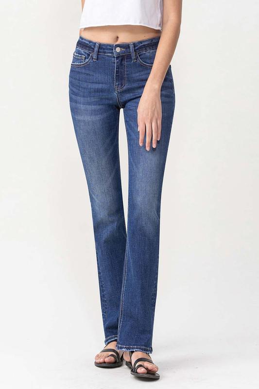 Mid Rise Bootcut Jeans