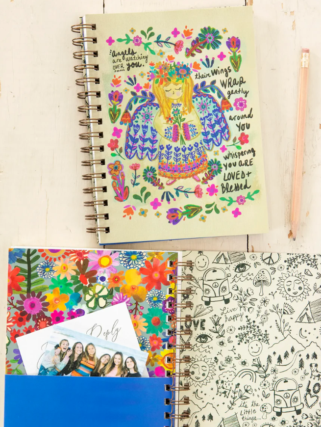 Spiral Notebook - Angels Watching