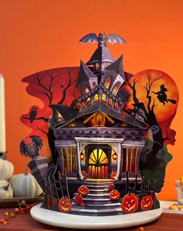 Spook-tacular Haunted House Pop-Up