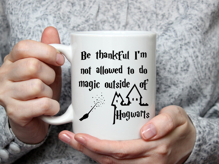 Magic Outside Hogwarts Mug