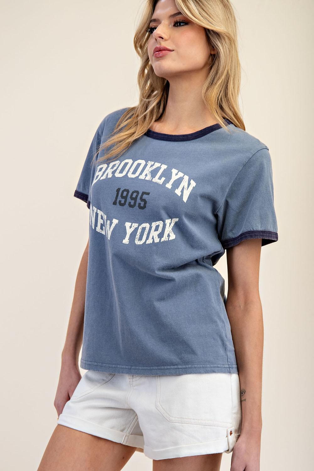 Brooklyn Printed Short Sleeve T-shirt