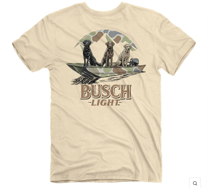 Busch Light - Boat Dogs T-Shirt